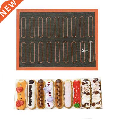Silicone Mat Eclair Pastry Non Stick Puff Perforated Liner P