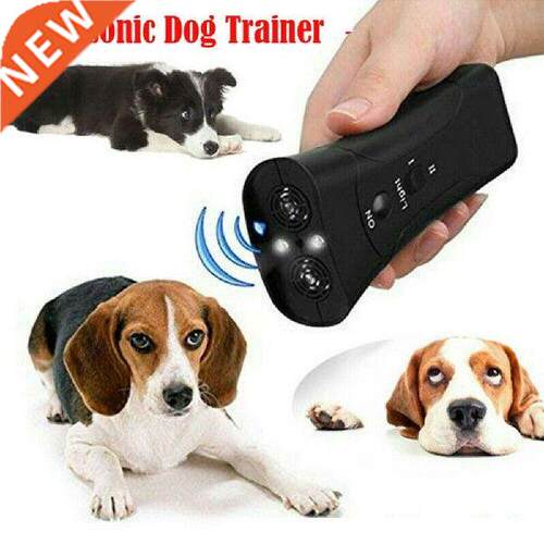 Dog Repeller Ultrasonic Double Head Handheld Training Tools