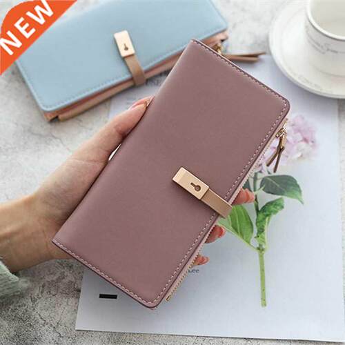 Long Women's Wallet Female Purses Tassel Coin Purse Card Hol