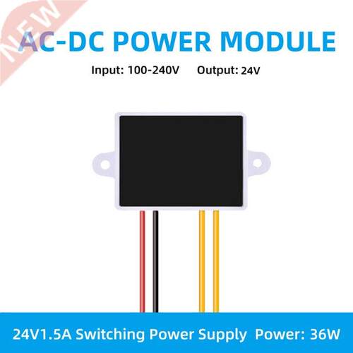 AC-DC Power Supply Module AC/DC 100-240V to DC 12V/3A 24V/1.