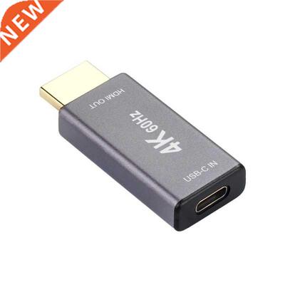 USB C Female To HDMI-compatible Male Adapter Converter 4K@60