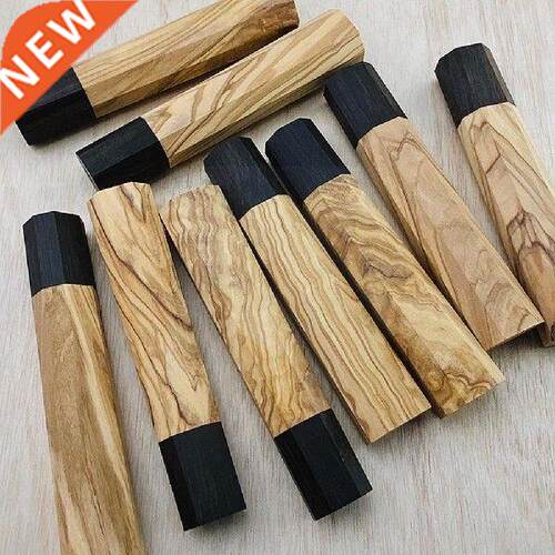 Olive Wood Black Sandalwood Ebony Wood Handle Octagonal