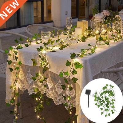 Fairy Lights 10m 100LED /5M 50 LED Solar Lights Maple Leaf W