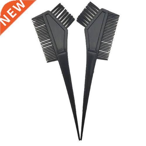 2 PCS Professional Hair Dye Brush Hair Coloring Comb Double