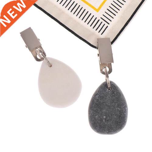 1pcs Stainless Steel Metal Holder Clip Buckles Marble Teardr