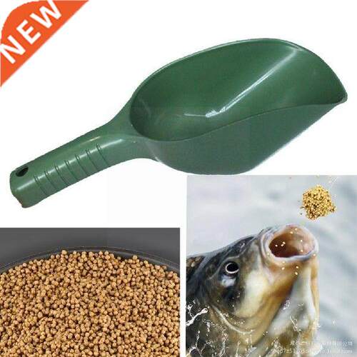 Green Carp Fishing Spoon Pp Plastic Material For Feeding