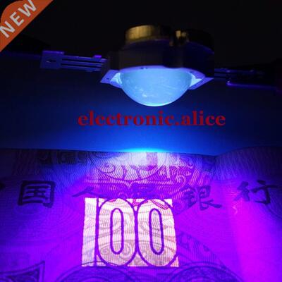 10W High Power LED Lamp Ultra Violet UV 395nm 900mA 12V + 60