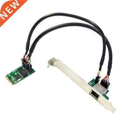 Card M.2 B-Key and M-Key to 1Port 10/100/1000Mbps Gigabit Et