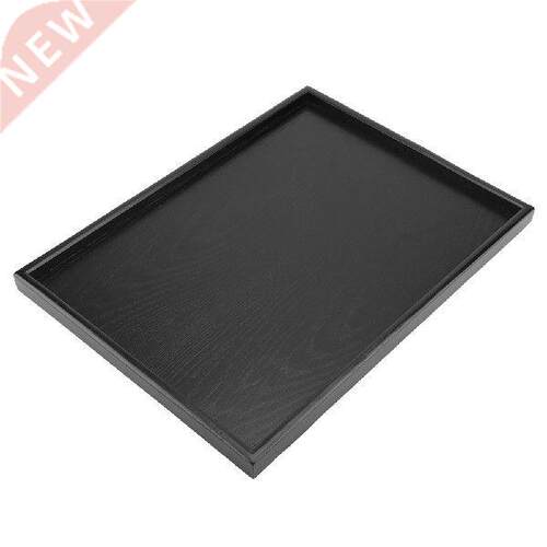 Kung Fu Tea Serving Tray 5 Sizes Black Rectangular Wooden