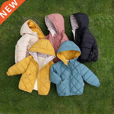 Autumn Winter Coat 2021 New Fashion Children's Cotton-padded