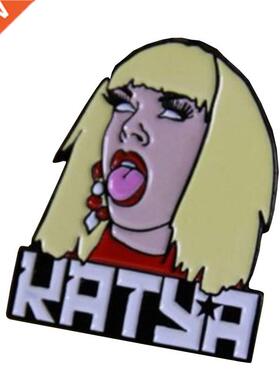Rupaul's Drag Race Katya Zamolodchikova Lapel Pin Bad