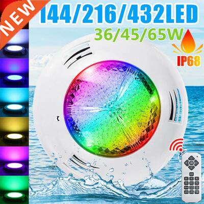 NEW 36/45/65W LED Underwater Swimming Pool Lights RGB Color