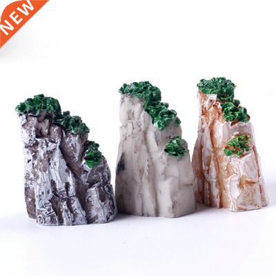 5 Pcs Set Mini Mountain Miniature Toys Bonsai Ornaments Plan