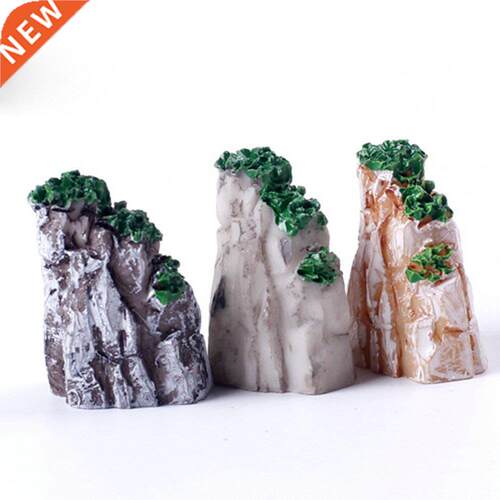 5 Pcs Set Mini Mountain Miniature Toys Bonsai Ornaments Plan