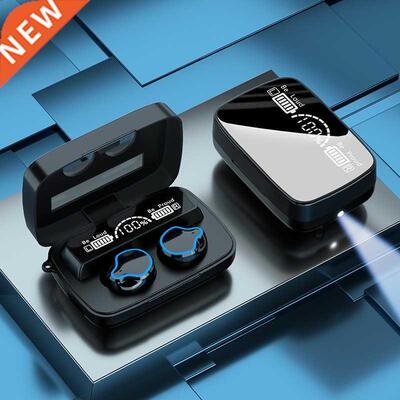 M9 TWS Earbuds Wireless Earphones Flashlight Touch Bluetooth