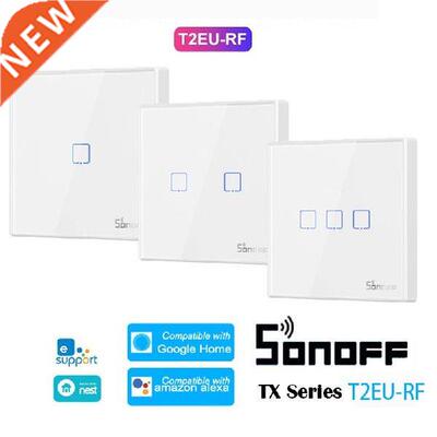 Sonoff T2EU-RF 86 Type Wandpaneel Sticky 433Mhz Draadloze