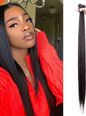NOBLE16-40 Inch X Real Hair Bundles Bundles Bone Straight Ha