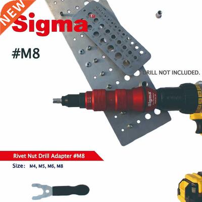 #M8 Threaded Rivet Nut Drill Adapter Cordless or Electric po