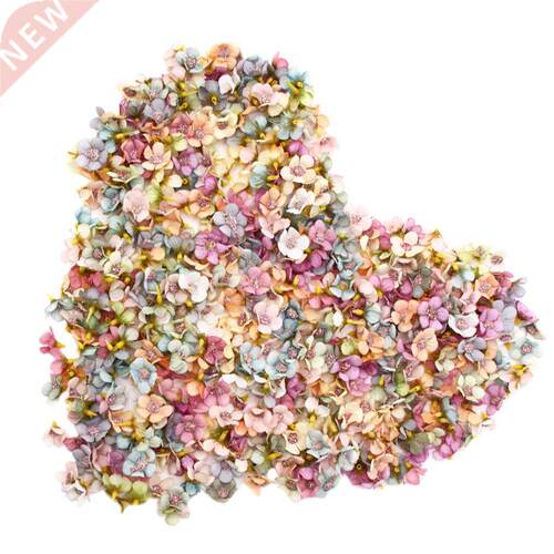 100pcs Mini Artificial Flowers  Hair Decor Accessories