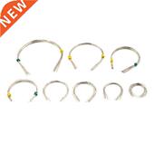 Thin Tone Wire headband Embryo 10PCS PARTS Silver