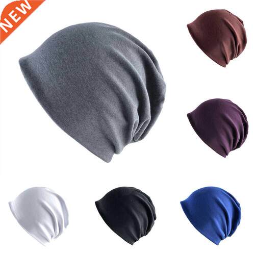 Solid Colour Bonnet Homme Winter Warm Knitting Hat Multicolo