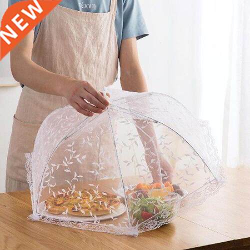 Kitchen lace meal cover round anti-fly cover vegetable