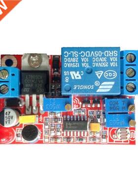 DC5V 12V 24V Sound Sensor Light Control Relay Switch Time De