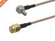 TS9 Connec SMA angle Rght Plug plug Male RG316 1Pcs