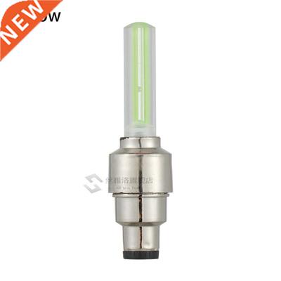 2x Colorful Neon Lights Car Tyre Valve Cap Light LED Flash L