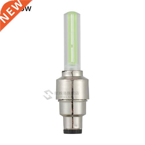 2x Colorful Neon Lights Car Tyre Valve Cap Light LED Flash L