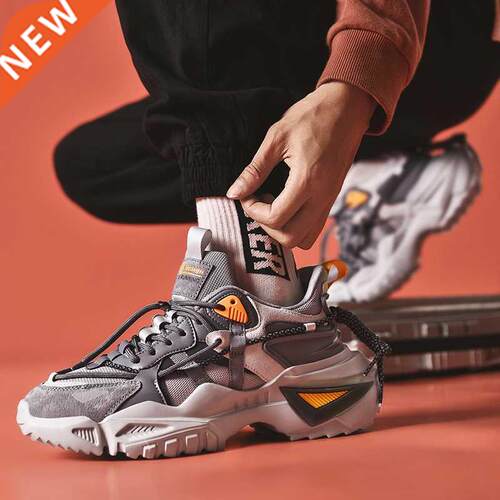 Men's Sneakers Shoes for Men 2022 Summer High Elastic Tenis