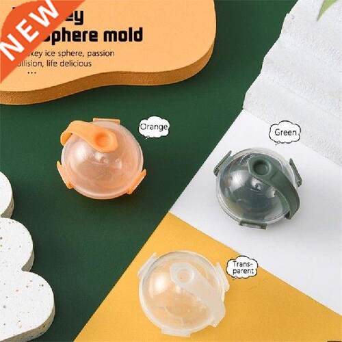 Round Ice Ball Maker Plastic Ice Mould DIY Ice Cream Maker