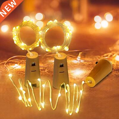 Included Batteries 10PCS 1M 2M LED String Lamps Wine Bottle
