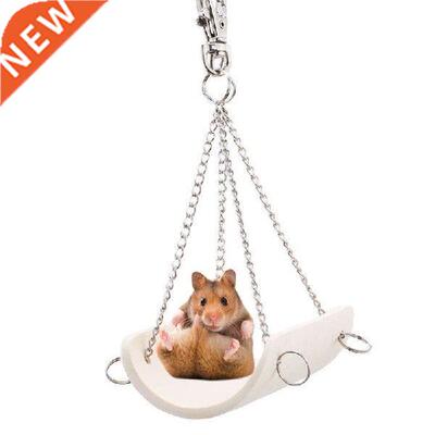 Newest Hot Sale Pet Hamster Toys Swing For Hamster Bamboo