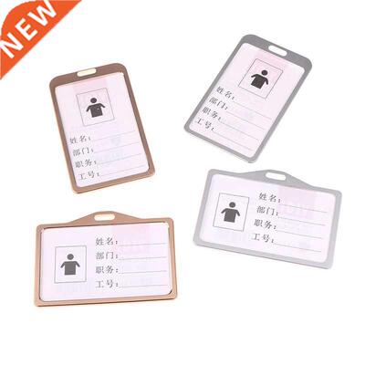 Work Name Card Holders Aluminum Alloy Card Holder Business C