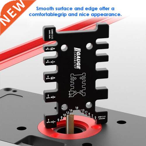 Woodworking Tenon Caliper Gauge Ruler Measuring Metric Imper