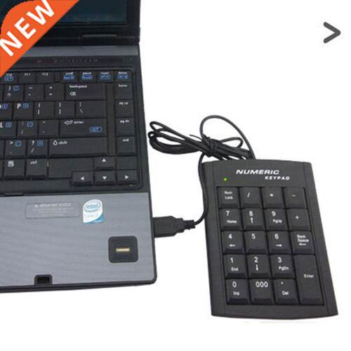 Mini USB 19 keys Numeric Number Keypad Keyboard For Laptop D