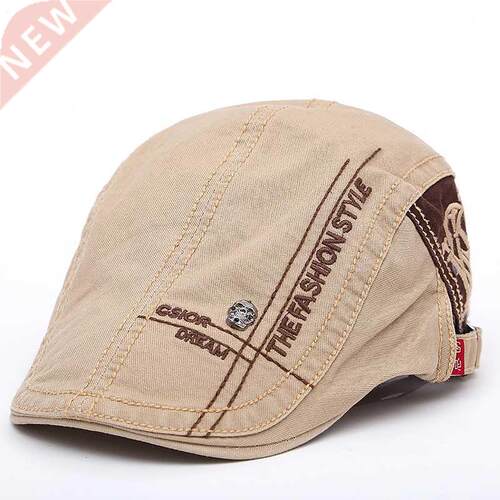 New Summer outdoor Sports Cotton Berets Caps For Men Casual