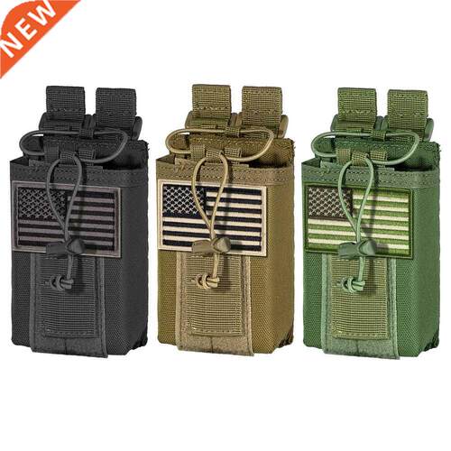 1000D Tactical Walkie Talkie Pouch Bag Portable Interphone H