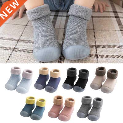 Fashion Winter Thick Warm Baby Toddler Shoes 2-4 Unisex Baby