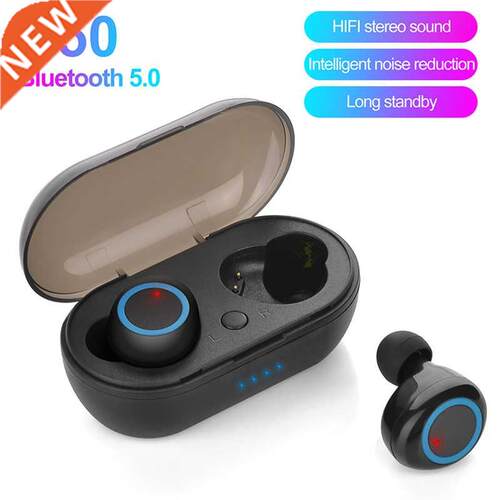 Y50 Bluetooth Earphone 5.0 TWS Wireless Headphons Y50 TWS Ea