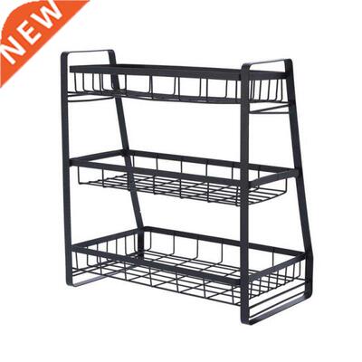 Spice Rack Kitchen Detachable Seasoning Rack 3 Layers for Co