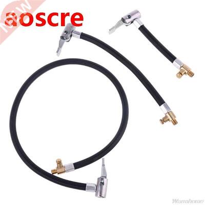 Car Tire Inflator Lock on Air Hose Extension for Standard Fi