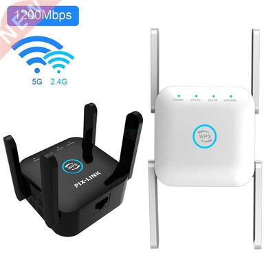 PIX-LINK 5G WiFi Repeater Wi Fi Amplifier 5Ghz Long Range Ex