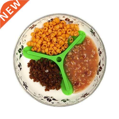 Home Product Dinner Silicone Cutlery Divider 3 Compartments