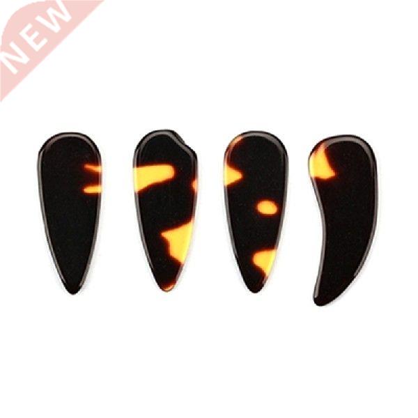 Celluloid Guitar Picks 4 Pack for Acoustic Electric Guitars