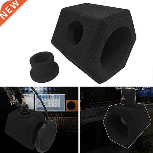 Filter Microphone Wind Screen Shield Sound Insulation Noise
