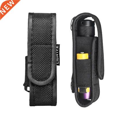 Flashlight Holster Tactical LED Torch Pouch for Belt Portabl