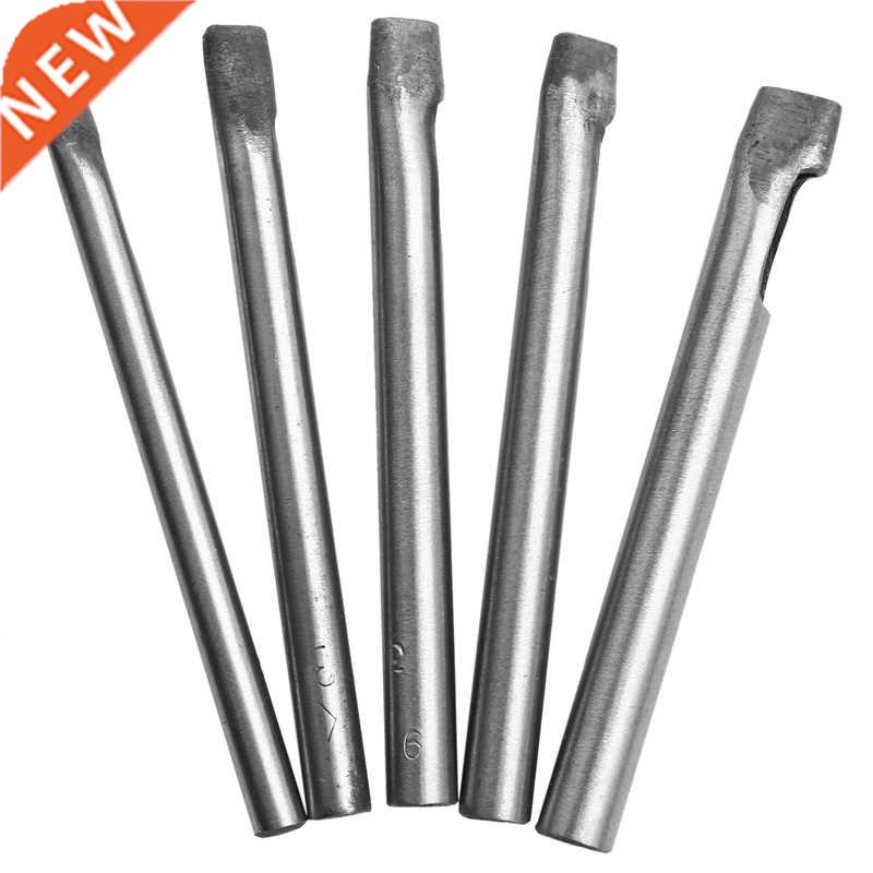 5Pcs 6/7/8/9/10Xmm  Drilling Bit Leather Craft Puncher