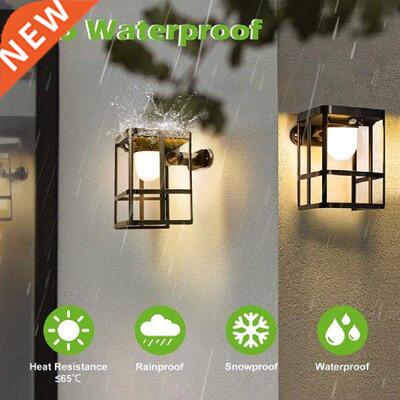 1/2pcs Sar LED Outdoor Light PIR Motion Sensor Waterproof